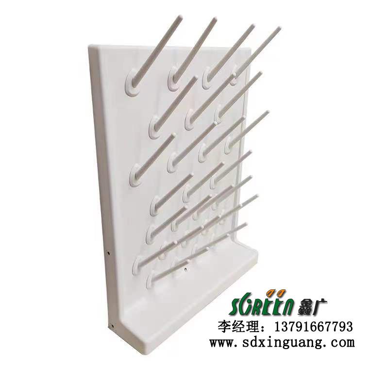 山东不锈钢滴水架，实验室沥水架配件，化验室烧杯架