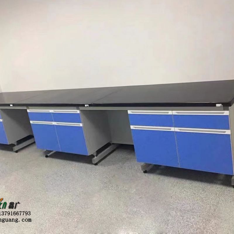 山东实验室家具定制 钢木实验边台 实验室实验台边台