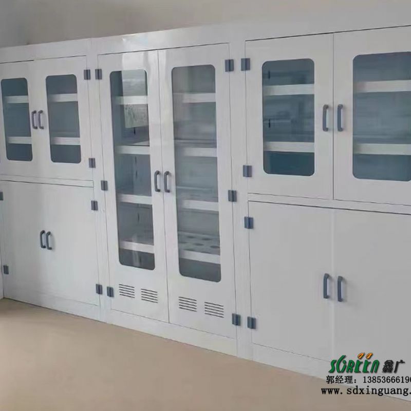 山东鑫广实验室pp试剂 全钢储存柜 不锈钢药品柜