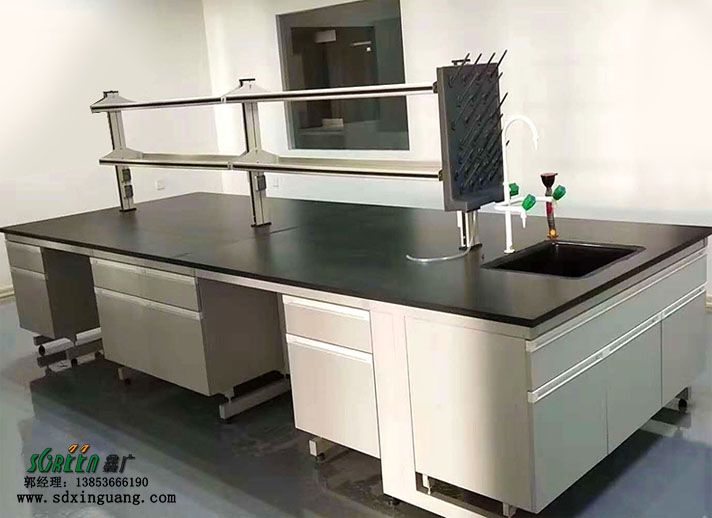 山东实验室钢木中央操作台