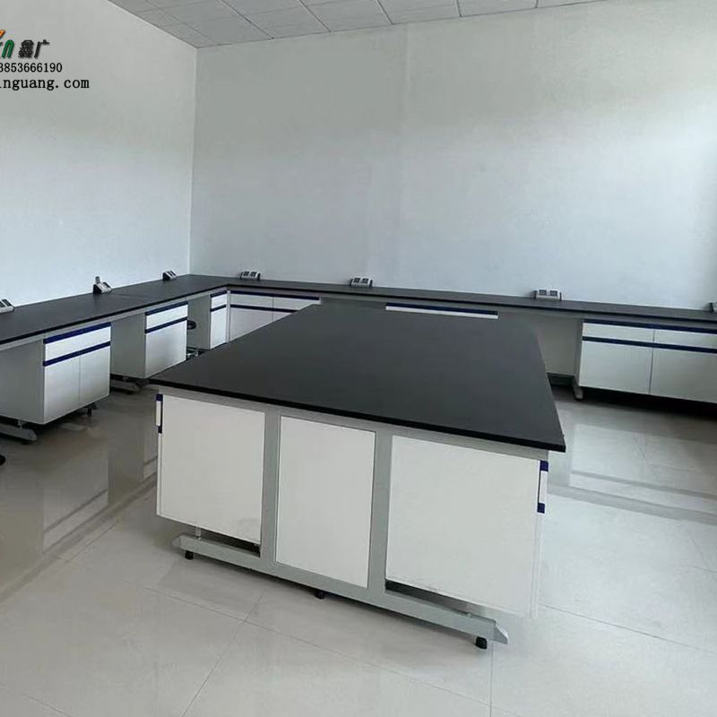 山东潍坊青岛东营威海钢木中央实验台 实验室边台 化验室操作台
