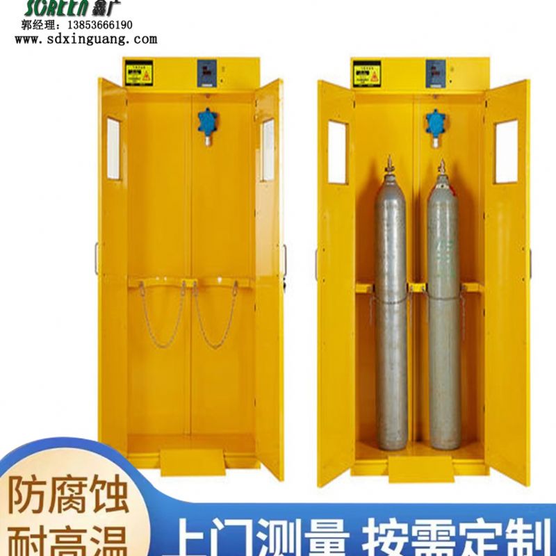 气瓶柜 化学品药品安全柜 山东鑫广实验室防爆柜 可定制
