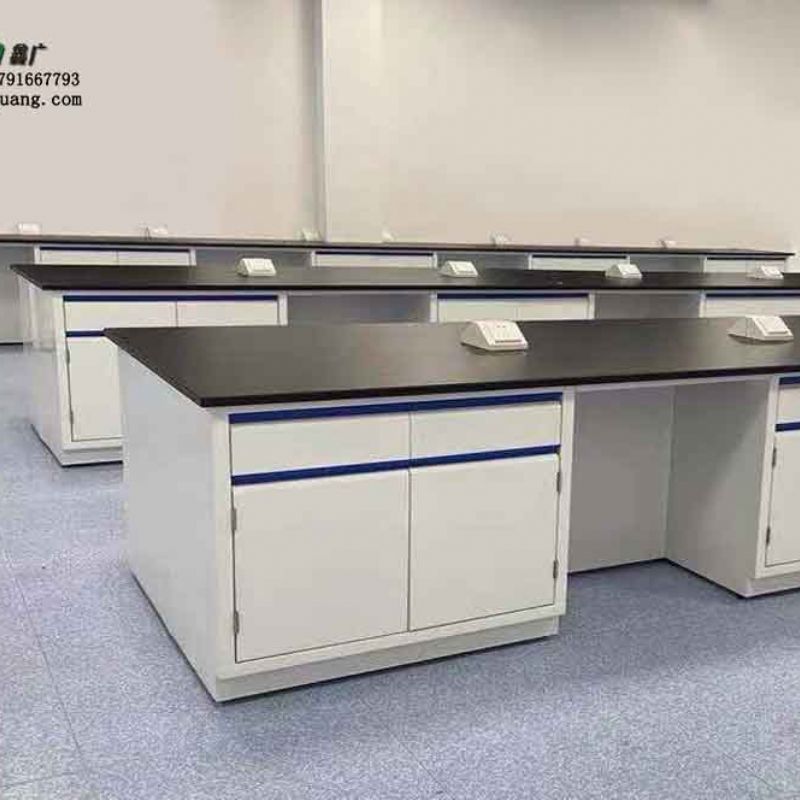 山东全钢操作台 边台 化验室操作桌 通风橱实验室工作台