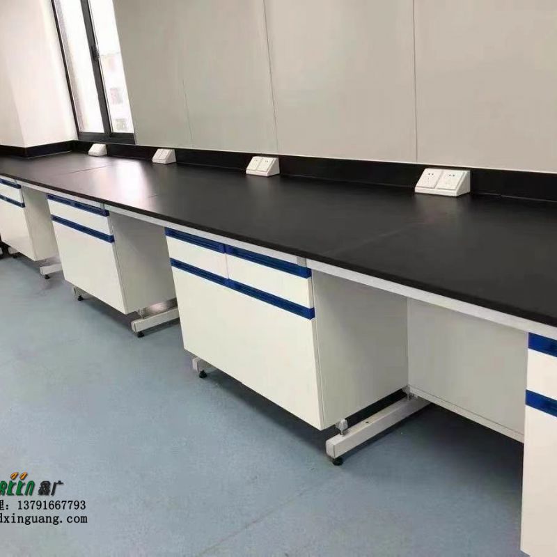 山东鑫广实验室设备 钢木实验台 操作台 工作台试验边台