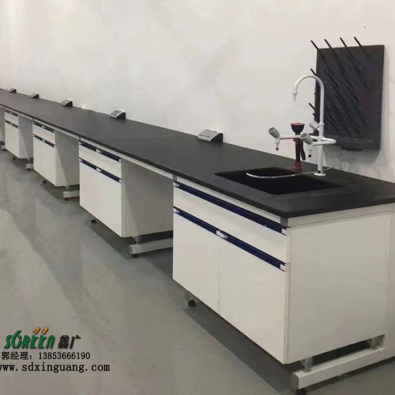 山东鑫广钢木实验台 边台操作台 教学试验台 上门定制