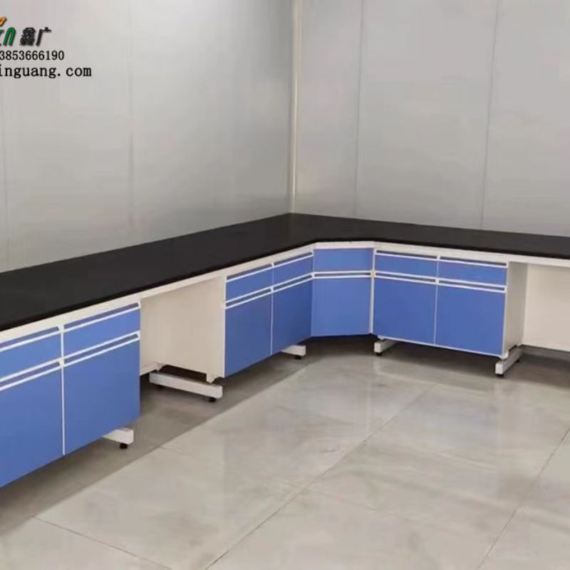 山东潍坊实验台试验台 实验室中央台钢木边台供应