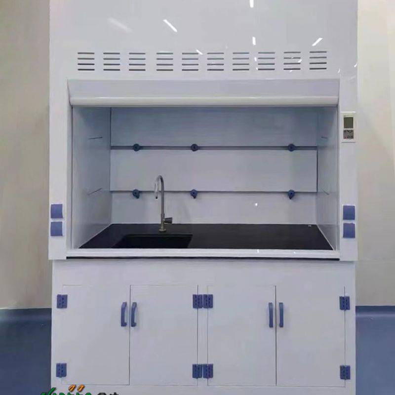 山东鑫广耐酸碱排风型PP药品柜 实验室生物安全柜通风柜