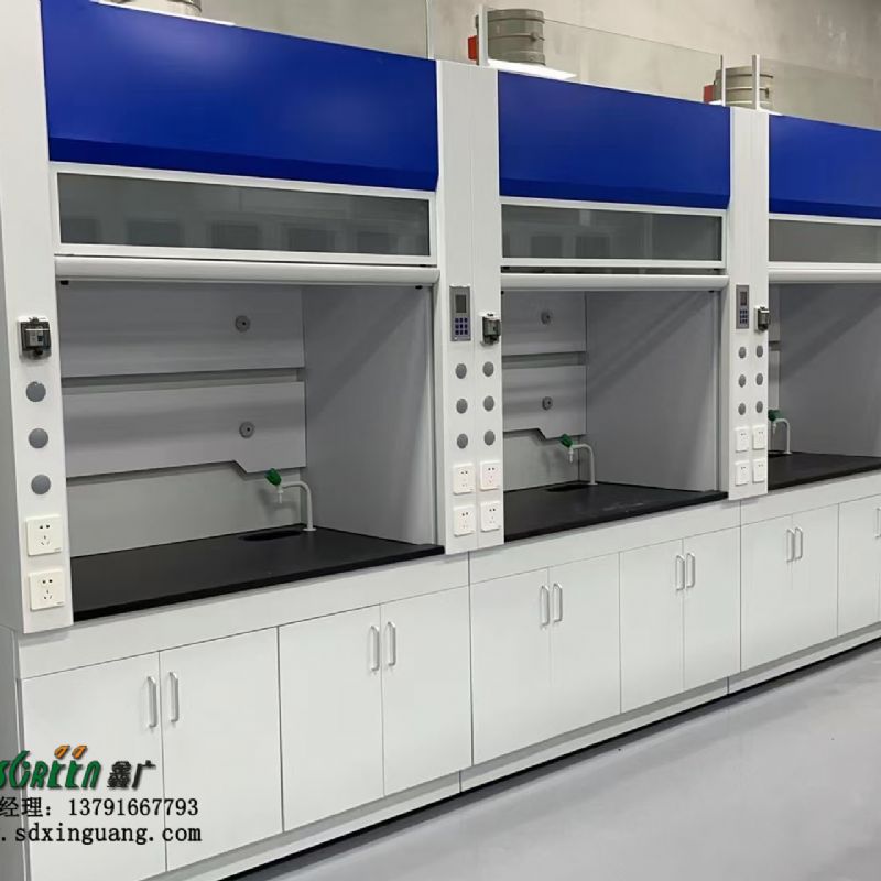 鑫广全钢通风柜 物理化学化验通风橱桌上型通风柜 实验台排风柜