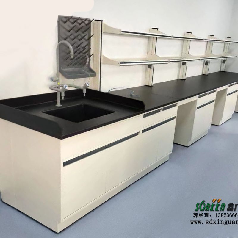 鑫广全钢实验台工作台化验室操作桌学习实验桌厂家定制