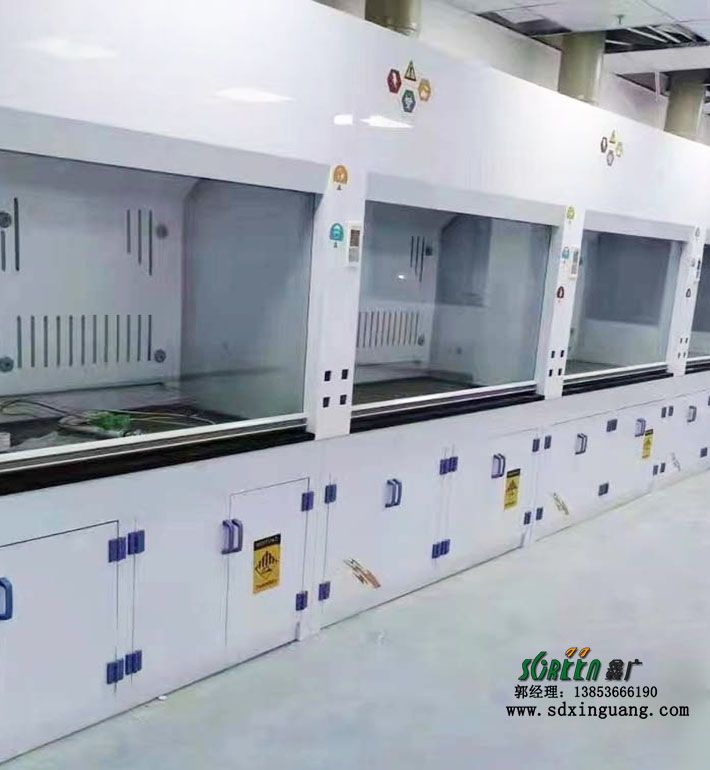 PP通风柜通风橱化验抽风柜耐腐蚀 可视化化学药品试剂柜