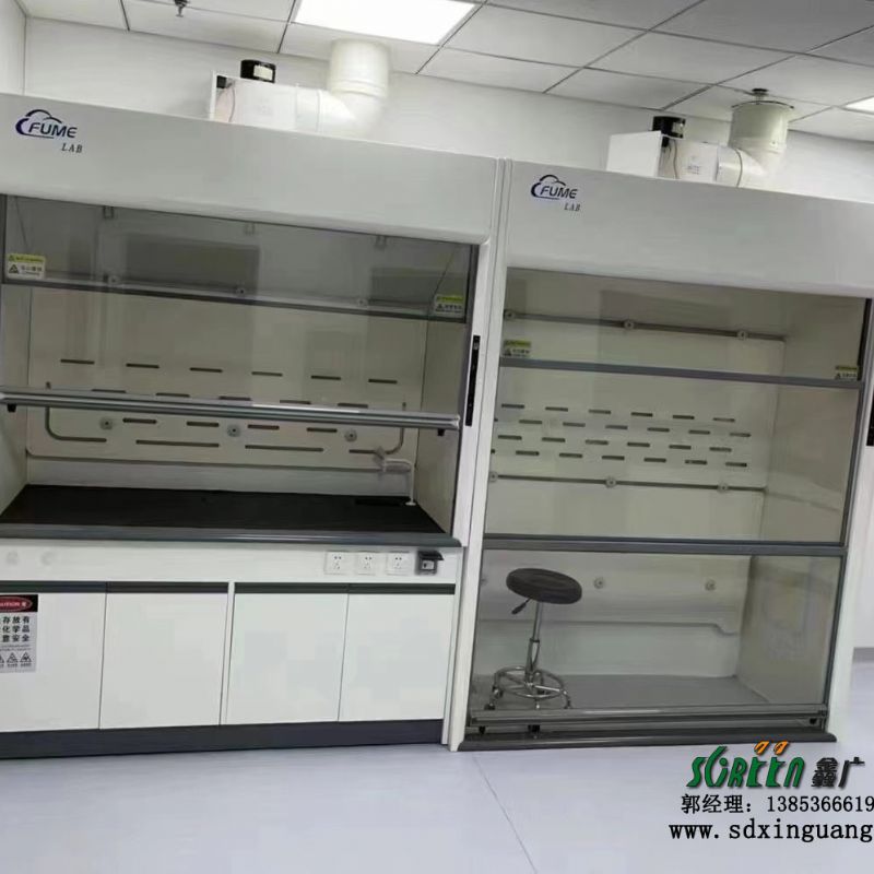 实验室全钢通风柜落地式步入式桌上型通风橱柜定制