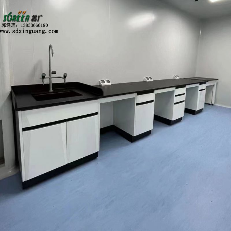 实验台厂家全钢实验台通风橱器皿柜中央台试验边台厂家