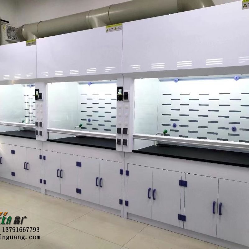 PP通风柜实验室通风柜排风型通风橱酸碱实验室边台