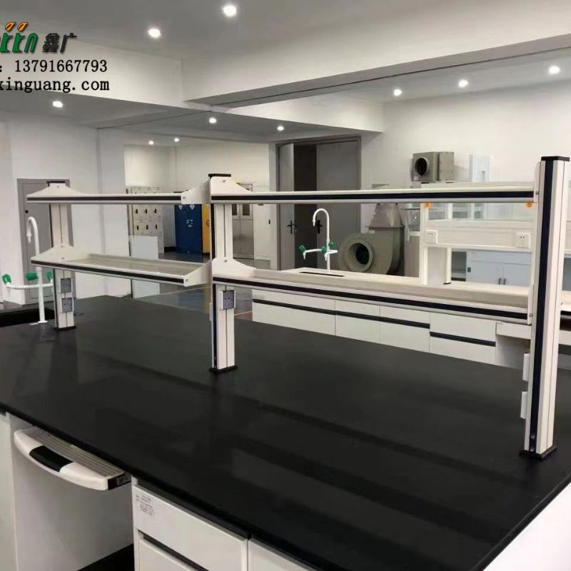 实验室配件 铝玻试剂架 耐酸防碱腐蚀实验室边台试剂架