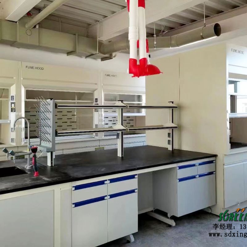 潍坊实验台钢木材质实验台化验室边台工作台操作桌