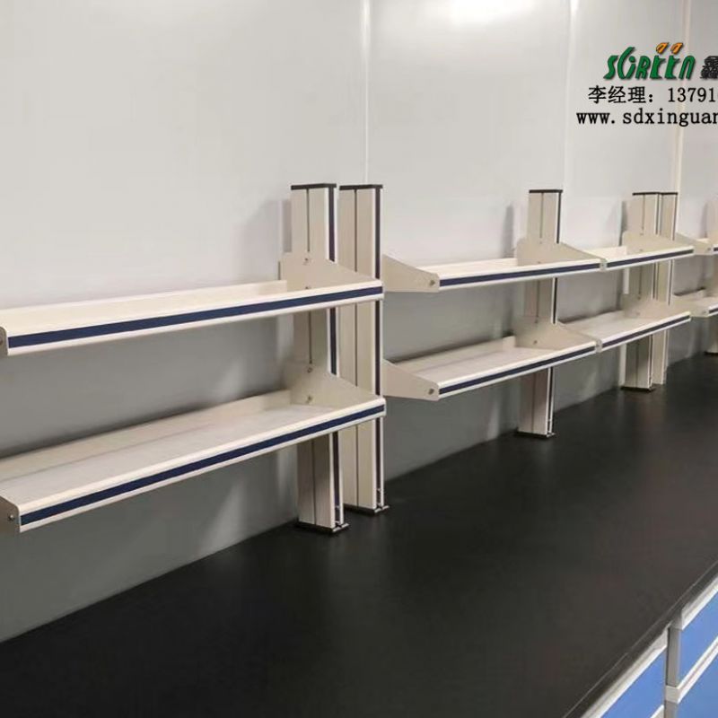 厂家钢木实验台化学设备 实验室试剂架 耐酸防碱腐蚀边台