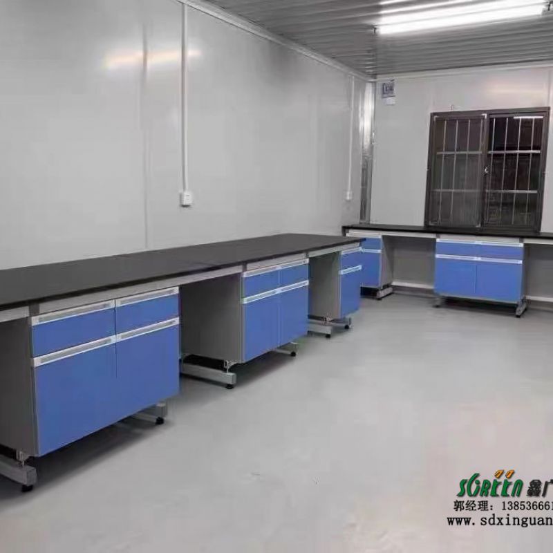 山东钢木实验台实验室边台操作台定制