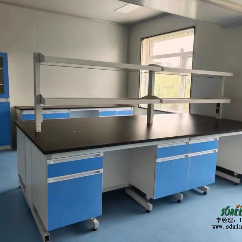 潍坊实验室操作台 钢木实验台厂家供应