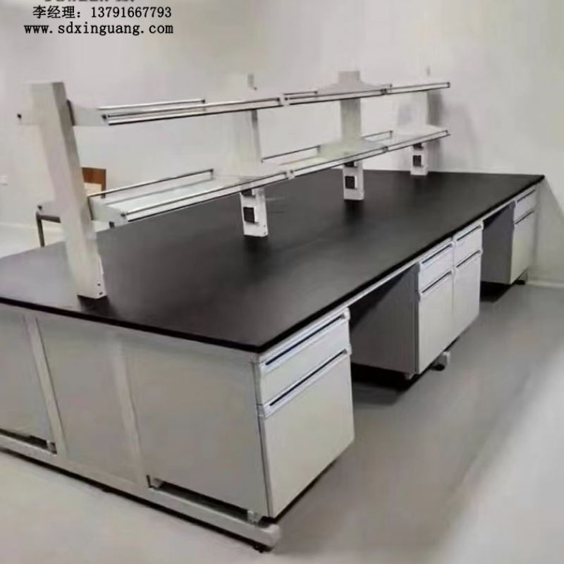 鑫广钢木结构实验室边台 通风柜 实验台厂家