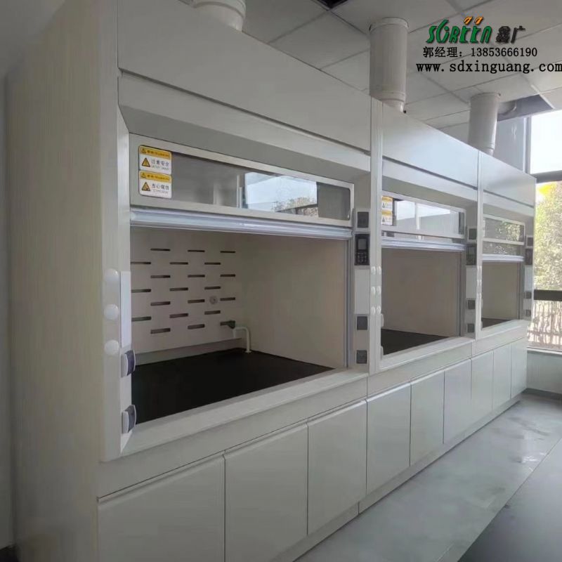 实验室全钢通风柜 钢木边台 化验室操作台实验台