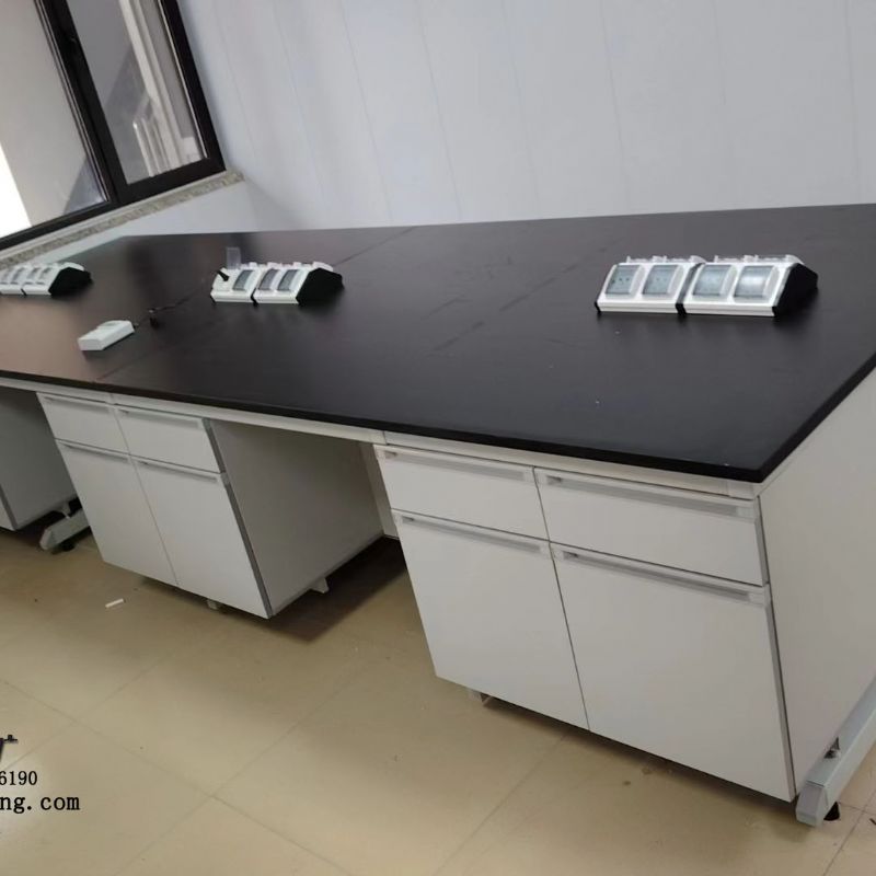 山东实验室设备全钢实验台操作台钢制实验桌