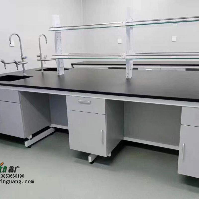 山东实验室设备钢木实验台理化板试验台实验桌