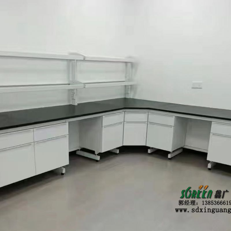 山东实验室设备钢木实验桌实验室边台供应