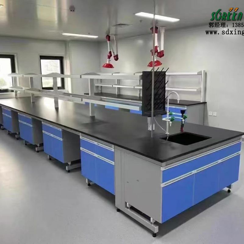 山东实验台厂家实验室家具钢木化验台供应