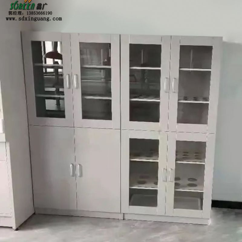潍坊实验室建设器皿柜实验台全钢试剂柜厂家