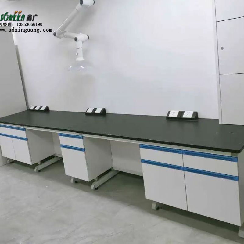 山东实验室工作台钢木实验台化验室边台供应