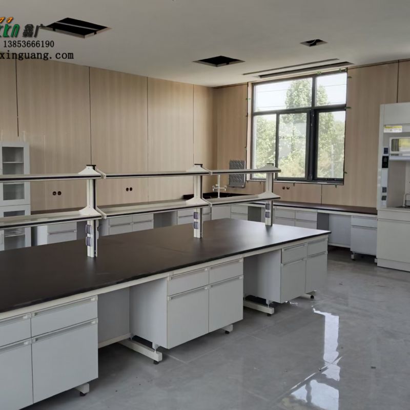 山东化验室操作台试验台钢木实验台实验室工作台