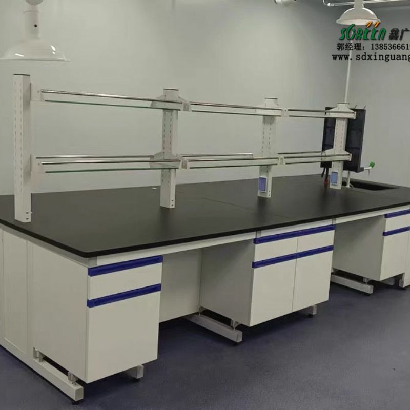 山东钢木实验台厂家化验室操作台定做