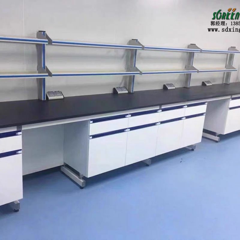 山东实验室工作台耐酸碱钢木试验台操作桌