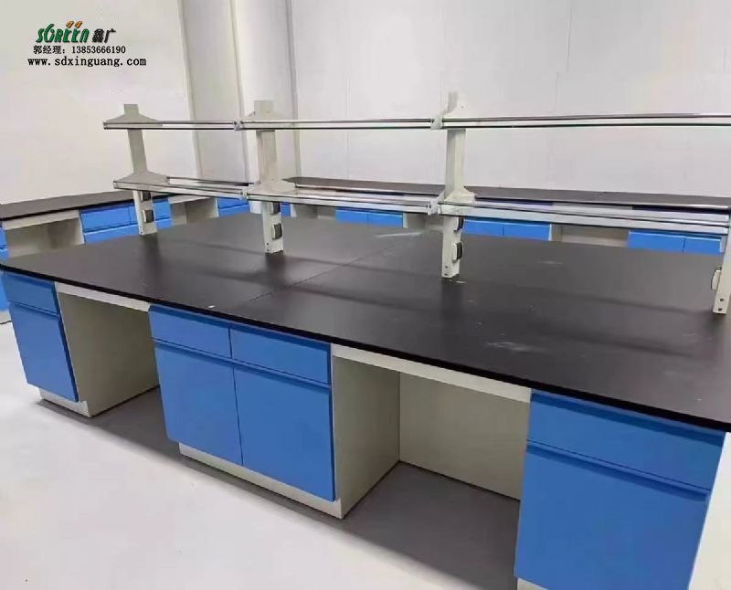 山东全钢实验台试验台实验桌实验室工作台边台