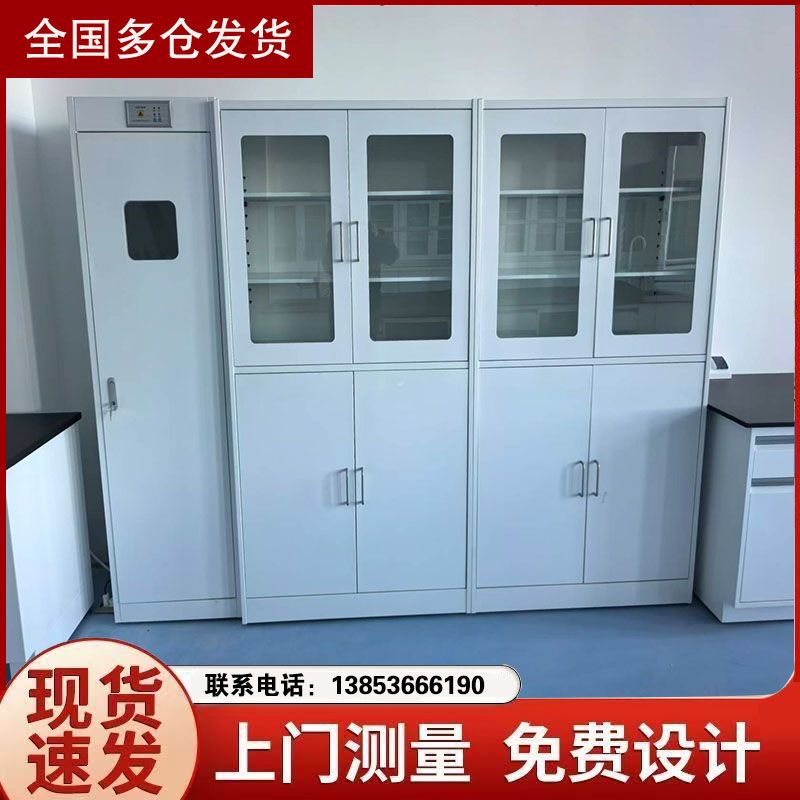 潍坊实验台厂家 全钢试剂柜排风柜 实验室家具加工