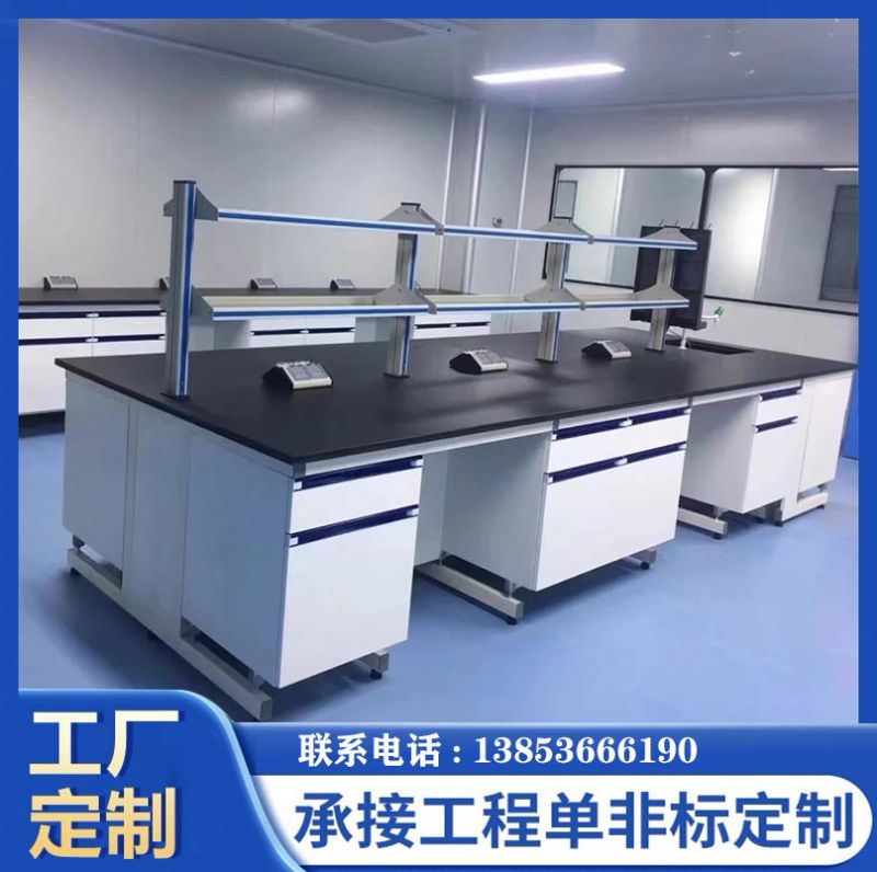 山东实验室操作台器皿柜通风橱实验室家具生产